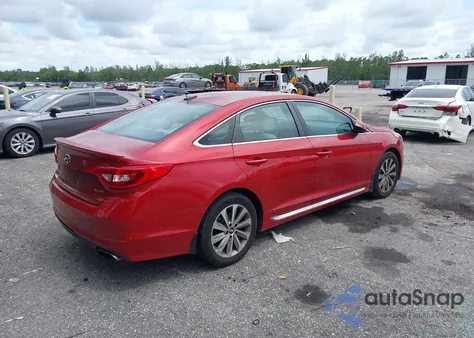 2017 Hyundai Sonata Sport from USA, damaged, VIN 5NPE34AF6HH490093